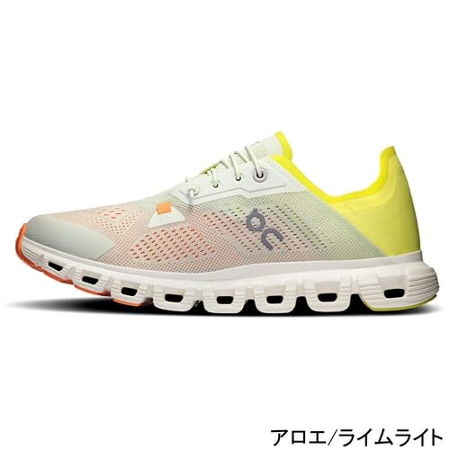On Womens, Cloud 6 Coast Aloe/Limelight 6.5 Medium