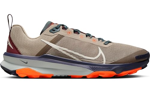 Nike React Terra Kiger 9 Running Shoes Men, Khaki Sea Glass Deep Jungle, 8 US