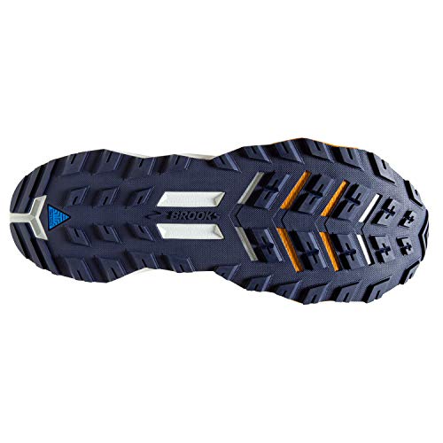 Brooks Mens Divide Running Shoe - Lagoon/Navy/Golden Rod - D - 12