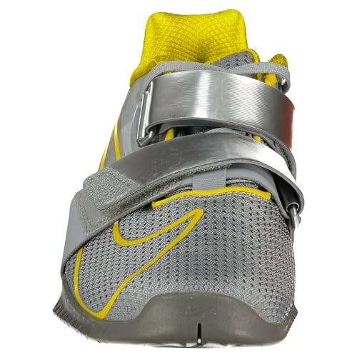 Nike Romaleos 4 Weightlifting Shoes (CD3463-002, Wolf Grey/Lightning) Size 8