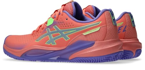 ASICS Women's Gel-Challenger 15 Padel Trainers, Guava Amethyst, 44.5 EU