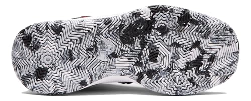 Under Armour Unisex-Child Grade School Curry 3z 24 (Black/Red/White, US Footwear Size System, Big Kid, Numeric, Medium, 6)