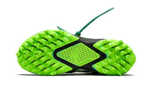 Nike Womens Zoom Terra Kiger 5 / OW Electric Green/Metallic Silver Suede Size 7.5