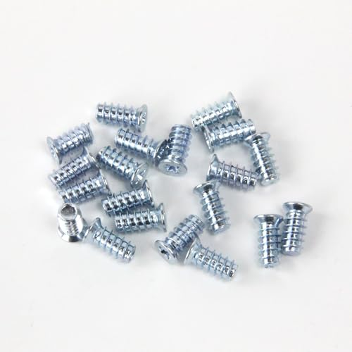 12 PCS Drawer Pull Screws, Furniture Cam Lock Fasteners, IKEA Screw Replacement, Wine Cabinet Accessories Screws for Wardrobes and Bed Frames, Drawer Screw with IKEA Part 100349