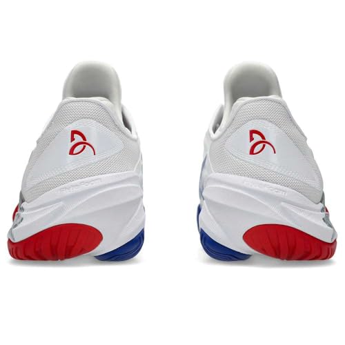 ASICS COURT FF 3 NOVAK Men's All Court Shoes, multicolor (white / blue), 26.0 cm