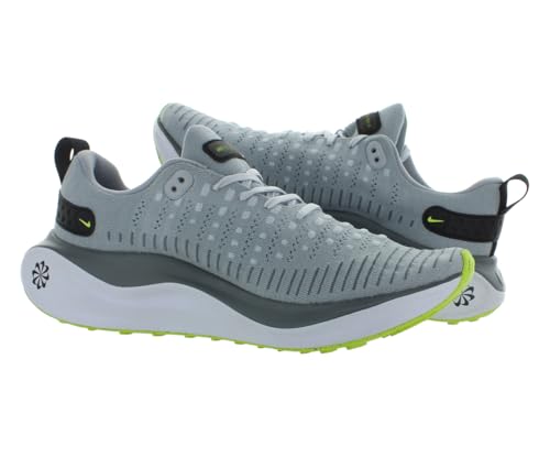Nike InfinityRN 4 Men's Road Running Shoes (DR2665-002, Wolf Grey/Pure Platinum/Cool Grey/Black) Size 9