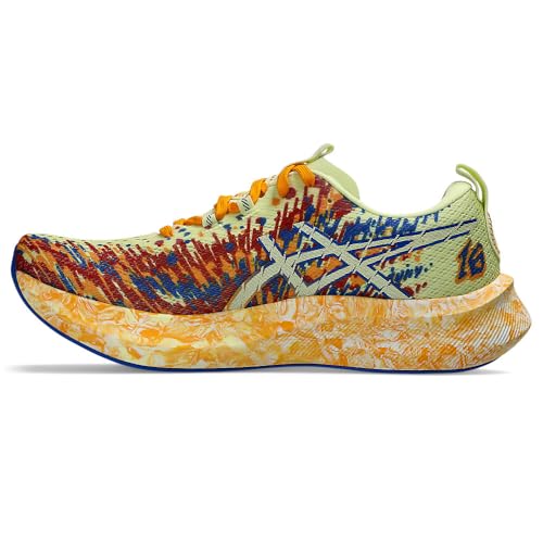 ASICS Men's Noosa TRI 16 Running Shoes, 10.5, Huddle Yellow/Illusion Blue
