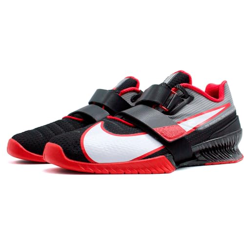 Nike Romaleos 4 Weightlifting Shoes (Black/University Red/White) Size 9.5