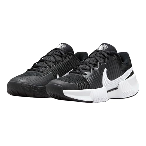 Nike Women's GP Challenge Pro Clay Courts Tennis Shoes, Black/White, 7.5