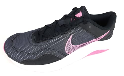 Nike Womens Legend Essential 2 PRM Running Trainer, Black Pinksicle Particle Grey, 10