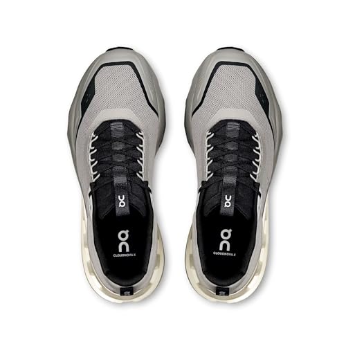 On Mens Cloudnova X Alloy/Black 9 M