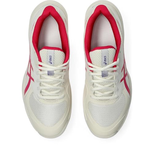 ASICS Boy's Gel-Game 10 Gs Clay Sneaker, Cream Bright Rose, 9.5 US