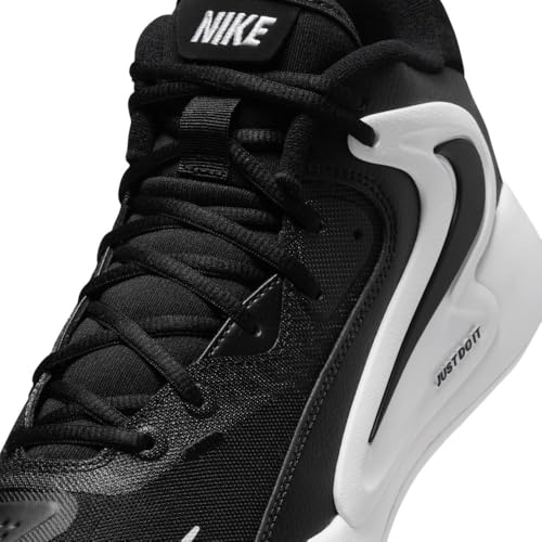 Nike Women's Zoom Hyperset 2 Volleyball Shoe Black | White 7.5 Women/6 Men