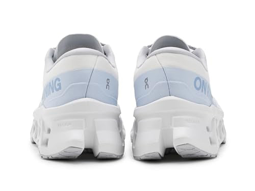 On Women's Cloudmonster 3 Sneaker, White/Frost, 7.5