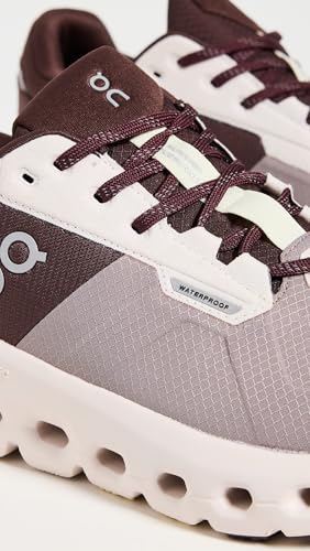 On Women's Cloudrunner 2 Waterproof Sneakers, Zinc/Seedling, Grey, Brown, 9 Medium US