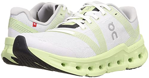 On Women's Cloudgo Sneakers, White/Meadow, 8 Medium US