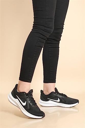 NIKE Women's Downshifter 11 Running Shoe, Black White Anthracite, 3 UK