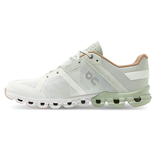 ON - Running Men's Cloudflow Running Shoe, Aloe White, 6 US