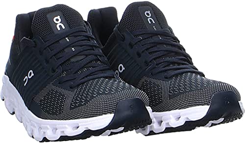 On Women's Cloudswift PR Sneakers, Black | Rock, 5 Medium US