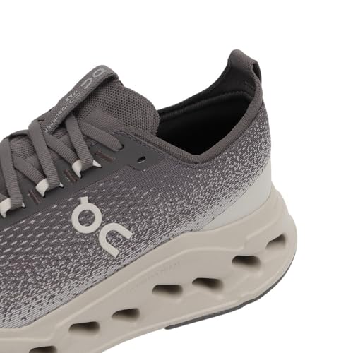 On Mens Cloudsurfer Max Asphalt/Ice 10.5 M