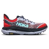 Hoka Women's Mafate Speed 4 Cerise/Stormy Skies 6.5 Medium