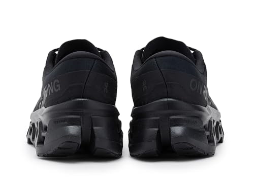 On Women's Cloudmonster 3 Sneaker, Black/Black, 8