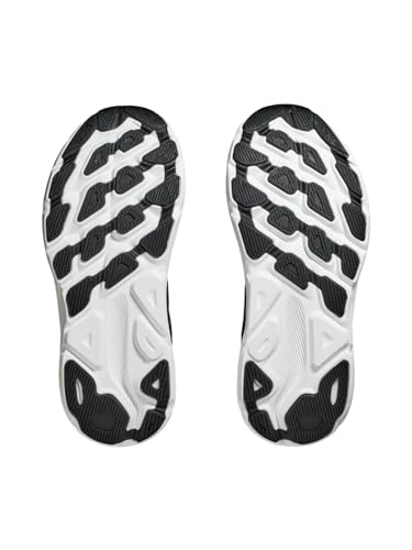 HOKA ONE ONE Clifton 9 Womens Shoes Size 8, Color: Black/White