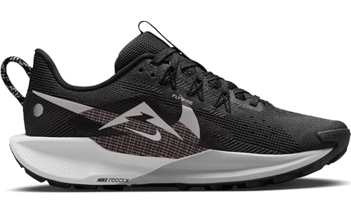 Nike Womens Pegasus Trail 5 Black/White/Anthracite/Wolf Grey 9 Medium