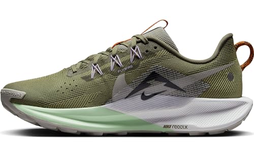 Nike Pegasus Trail 5 Men's Trail Running Shoes (DV3864-200, Medium Olive/Neutral Olive/Vapor Green/) Size 10