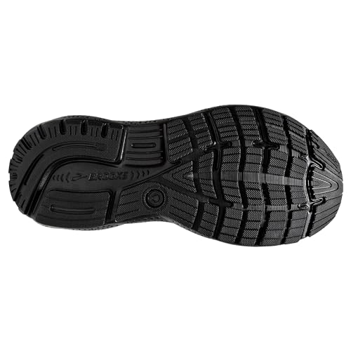 Brooks Women’s Ghost 16 Neutral Running Shoe - Black/Black/Ebony - 8 Medium