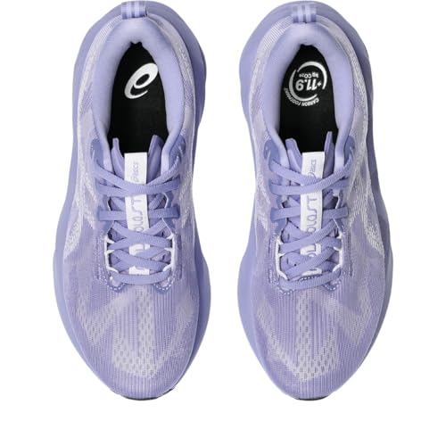 ASICS Novablast 5 womens Sneaker, Bluebell/Lilac Hint, 8.5 US