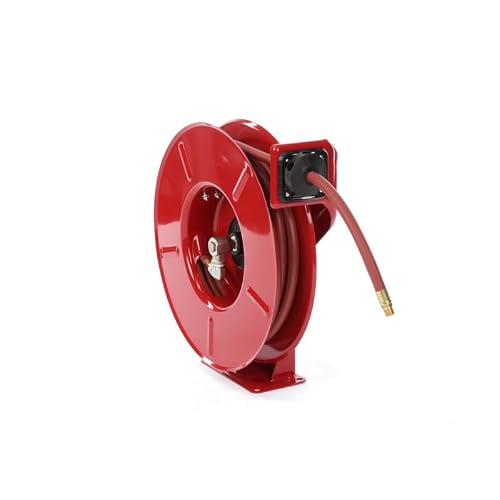 Reelcraft 7850 OLP 1/2-Inch by 50-Feet Spring Driven Hose Reel for Air/Water