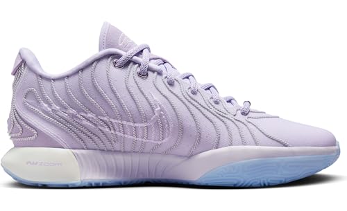 Nike Lebron XXI Basketball Shoes (HF5353-500, Barely Grape/Lilac Bloom/Summit White/Light Armory Blue) Size 10
