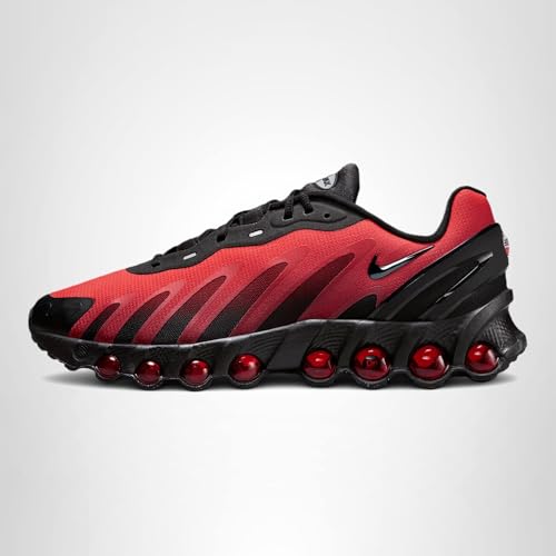 Nike Air Max Dn8 Men's Shoes (FQ7860-008, Black/Gym Red/Bright Crimson/Black) Size 10.5