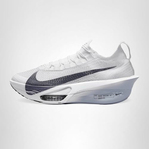 Nike Alphafly 3 Women's Road Racing Shoes (FD8315-102, White/Pure Platinum/Obsidian Mist/Gridiron) Size 8