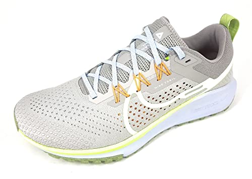 Nike Men's Pegasus Trail 4Road Running Shoe, Lt Iron Ore Volt Cobblestone, 10 US