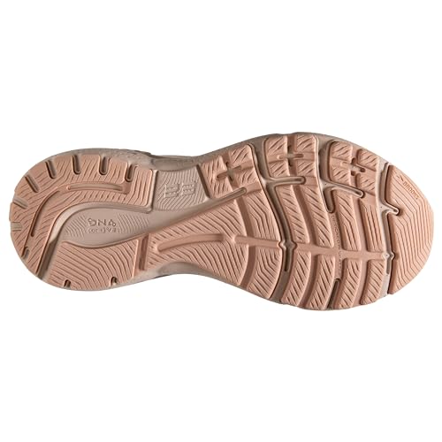 Brooks Women’s Adrenaline GTS 23 Supportive Running Shoe - Crystal Grey/Villa/White - 11 Medium