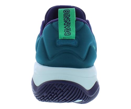 Nike Giannis Immortality 3 Basketball Shoes (DZ7533-301, GEODE Teal/Purple Ink/Jade ICE/Stadium Green) Size 10