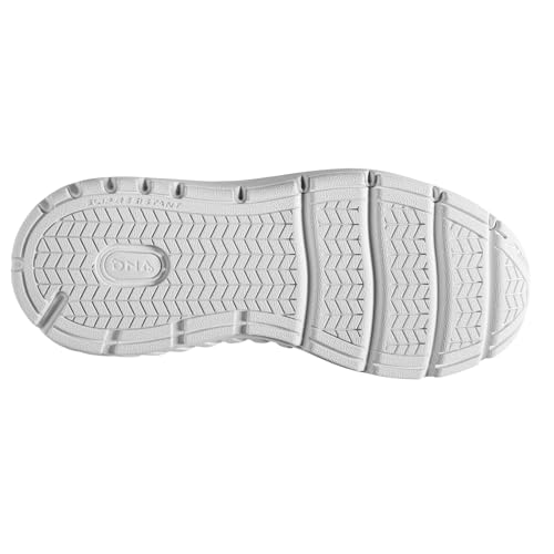 Brooks Women's Addiction Walker V-Strap 2 Walking Shoe - White/White - 8 X-Wide