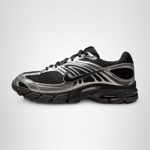 Nike Womens Air Max Moto 2K with Reflective Accents Black/Black/Metallic Silver/Anthracite 9 Medium