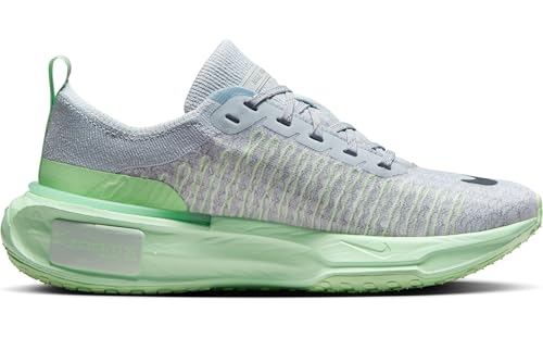 Nike Invincible 3 Women's Road Running Shoes (DR2660-009, Pure Platinum/Cool Grey/Vapor Green/Dark Obsidian) Size 7