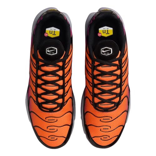 Nike Air Max Plus Men's Shoes (DM0032-014, Black/Total Orange/Vivid Purple/Photon Dust) Size 9
