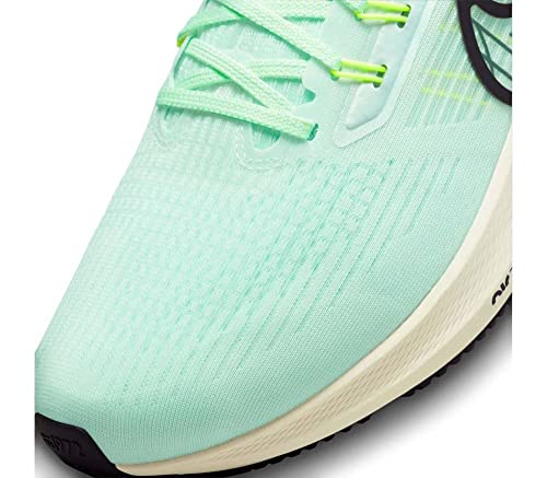Nike Men's Air Zoom Pegasus 39 Sneaker, Barely Green/Cave Purple/Mint Foam/Volt, 7 UK