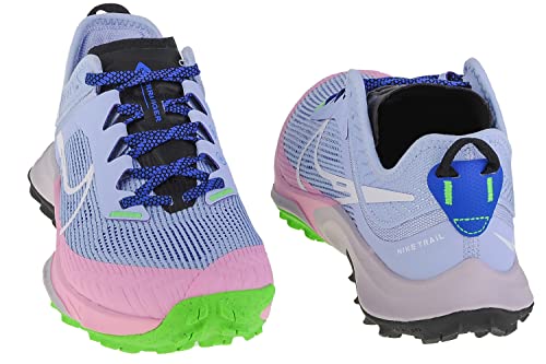 Nike Women's Air Zoom Terra Kiger 8 Running Shoes, Light Marine Pink Green, 7