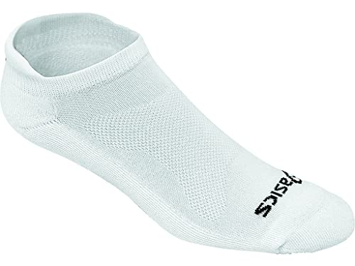 ASICS Unisex CUSHION LOW CUT 3 PK SOCKS Training Accessories, XL, WHT