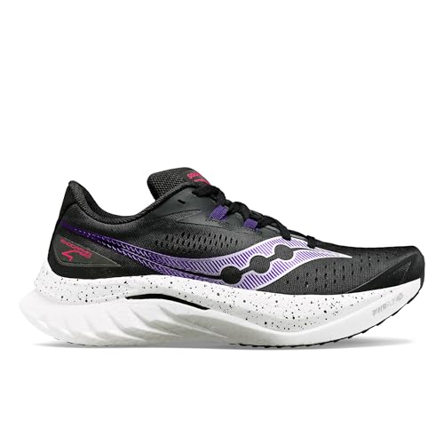 Saucony Women's Endorphin Speed 4 Sneaker, Black, 7