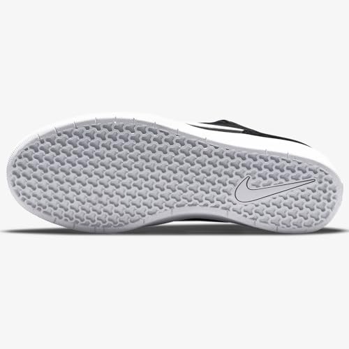 Nike SB Force 58 Skate Shoes (CZ2959-001, Black/Black/White) Size 10