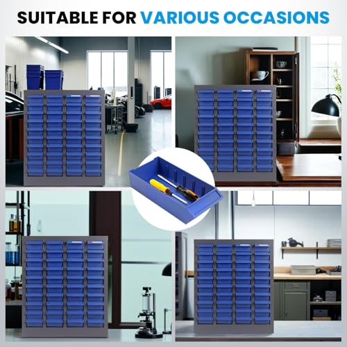 Nut and Bolt Storage Cabinet with ABS Drawer,Steel Small Parts Storage Organizer,25" H X 9" D X21 W Screw Organization for Hardware,Nails,Fastener,Electronic Components (40 ABS Drawers)