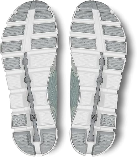 On Men's Cloud 5 Sneakers, Glacier/Glacier, 11.5 Medium US