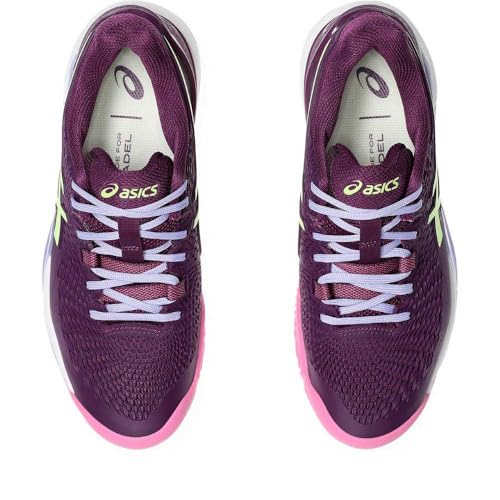 ASICS Women's Gel-Resolution 9 Padel Sneaker, Soothing Sea Hot Pink, 3 UK